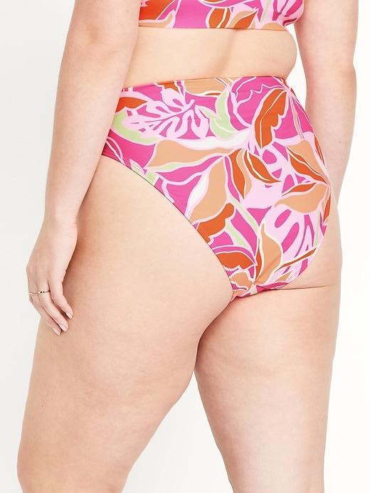 Extra High-Waisted French-Cut Bikini Swim Bottoms Product Image