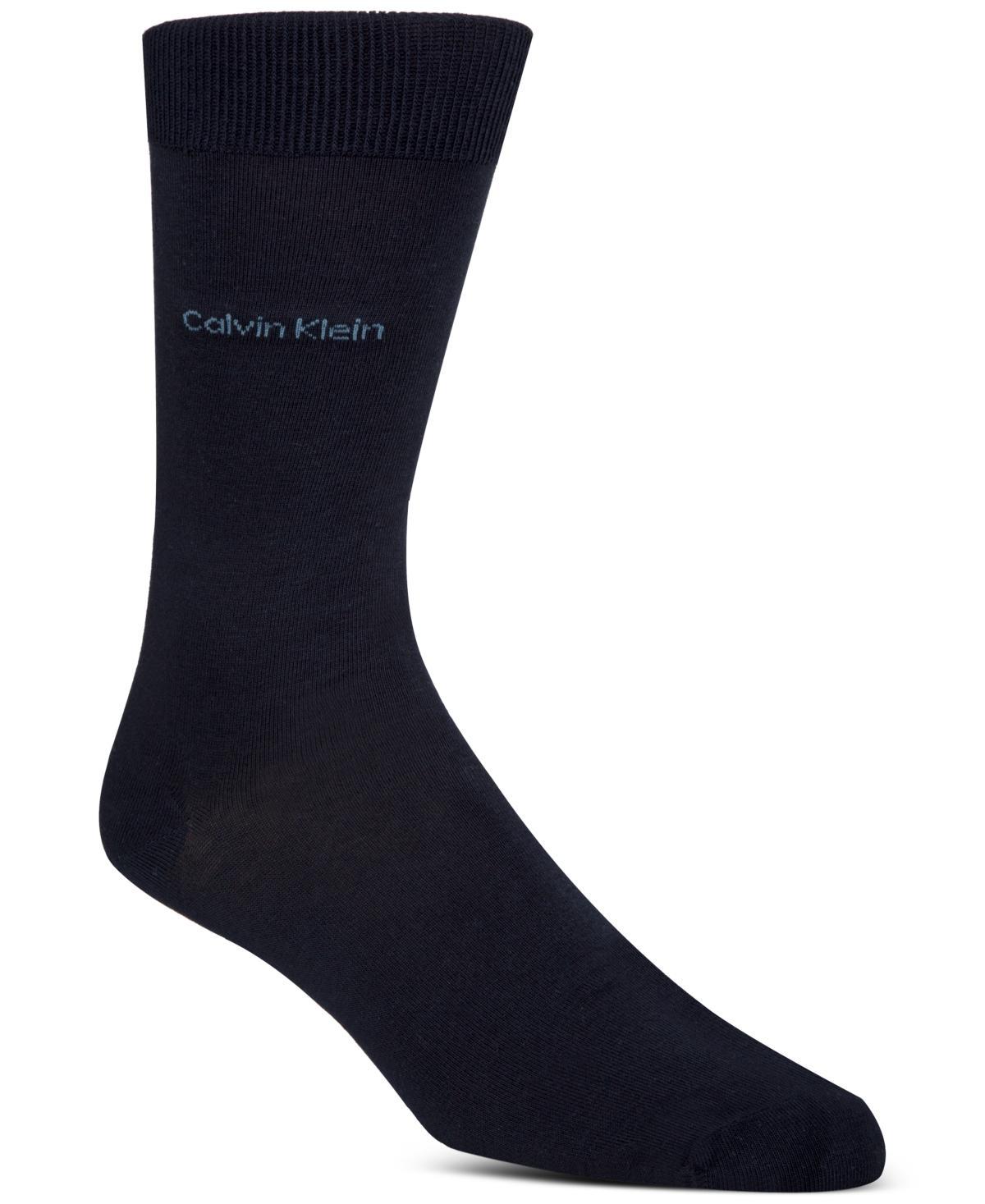 Calvin Klein Giza Cotton Flat Knit Socks Product Image