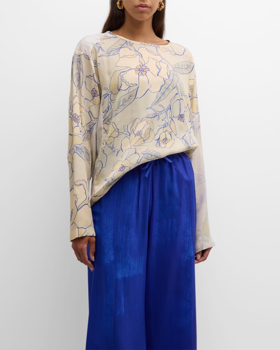 Caias Floral Long-Sleeve Shirt Product Image