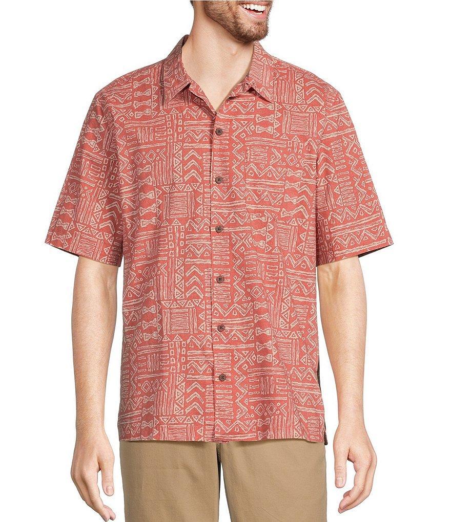 L.L. Bean Tropics Short Sleeve Woven Shirt Product Image