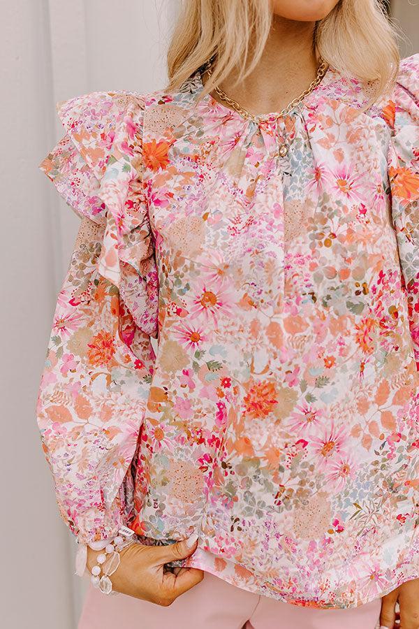 Pure Perfection Floral Top Product Image