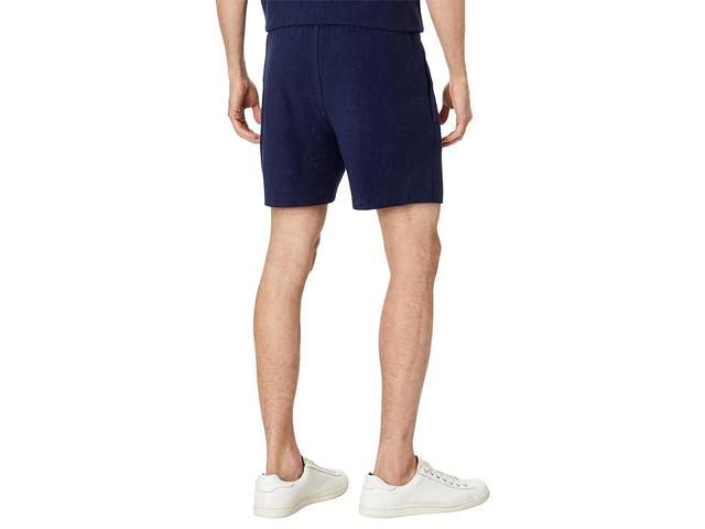 Polo Ralph Lauren Terry Cabana 6 Sleep Shorts (Navy/White) Men's Pajama Product Image