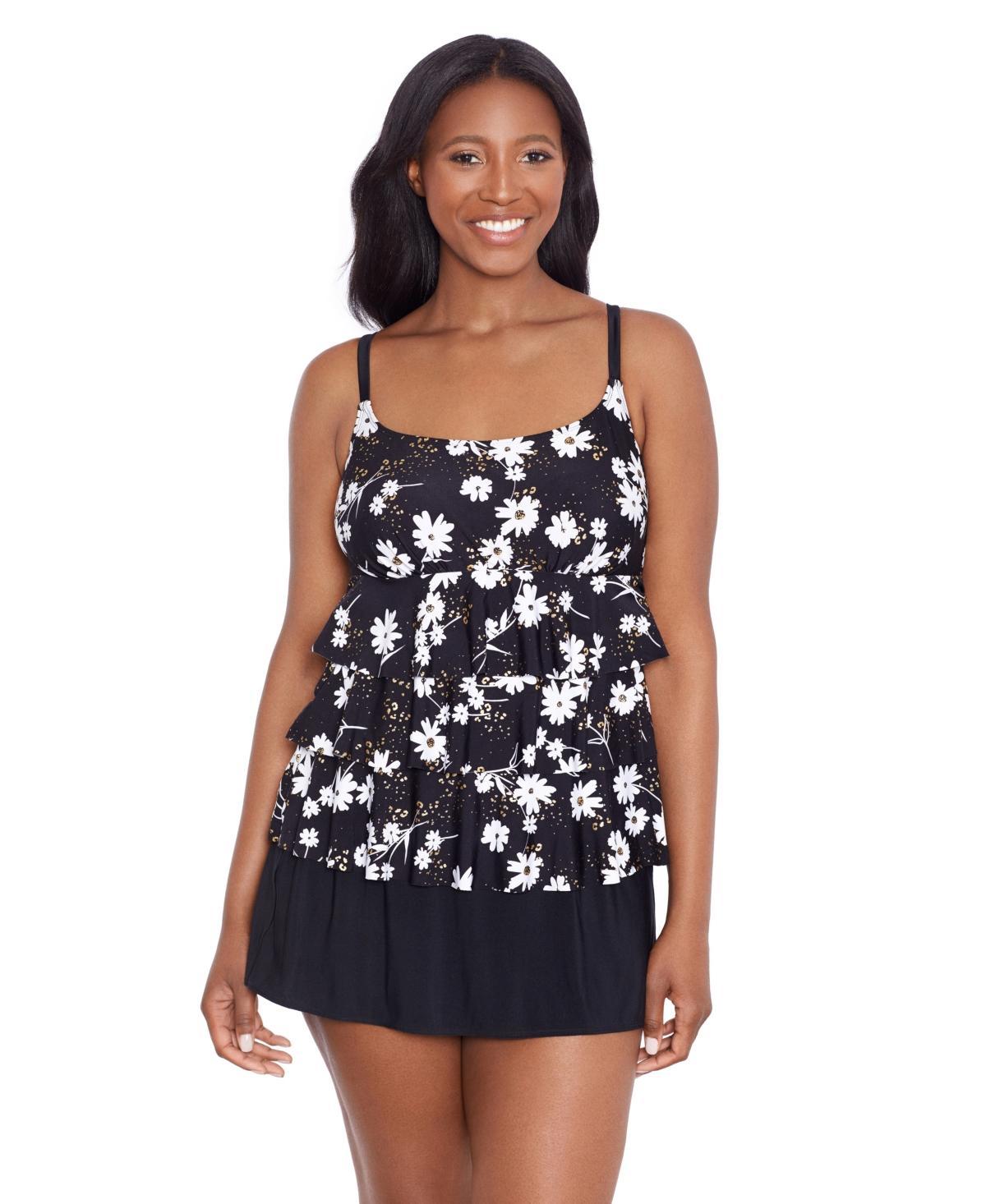 Women's Ruffle Faux Skirtini Swimsuit Product Image