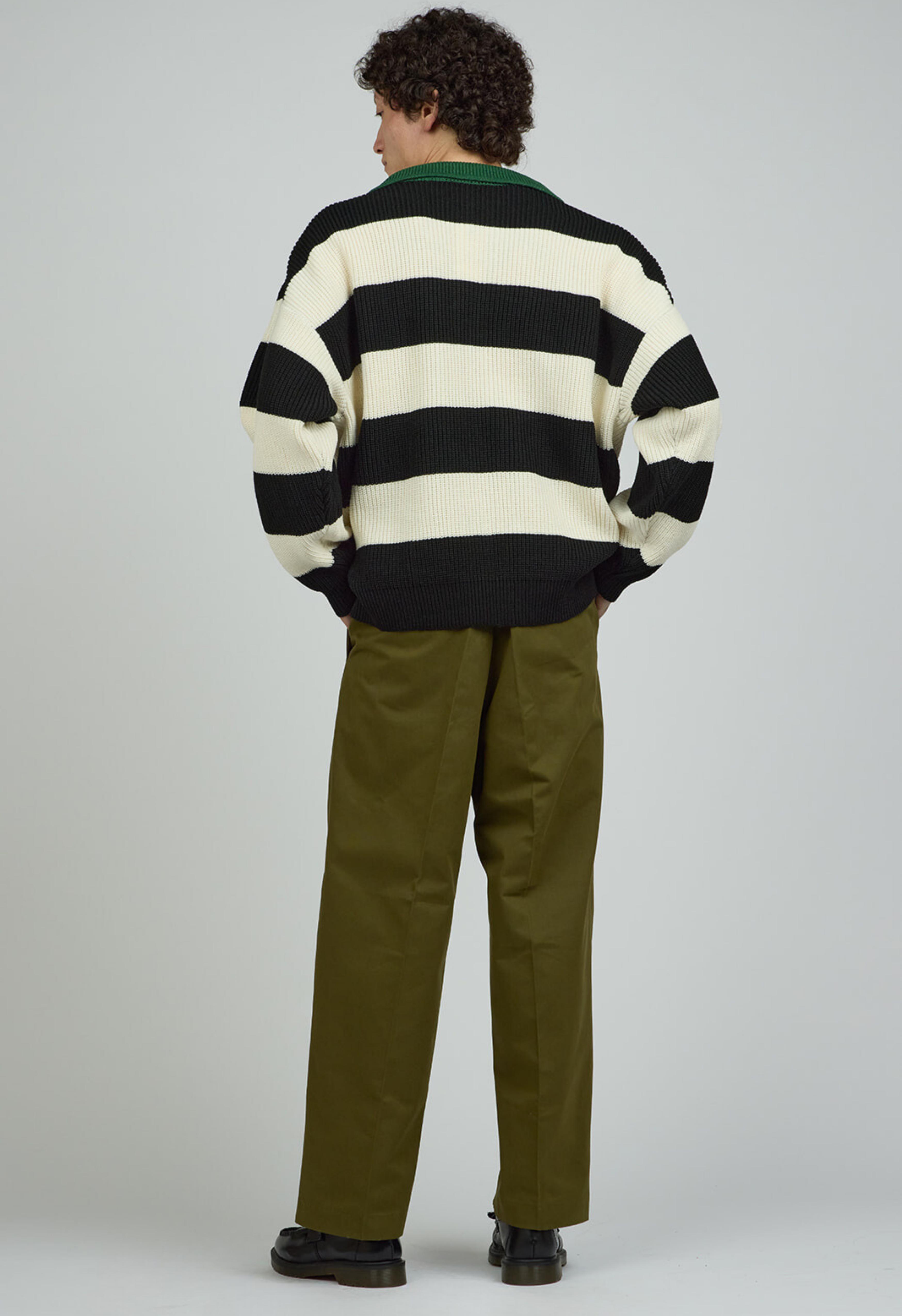 Traves Stripe Sweater Male Product Image