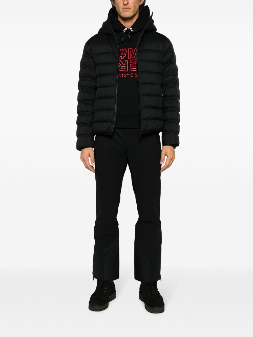 MONCLER Arroux Quilted Hooded Jacket In Black Product Image