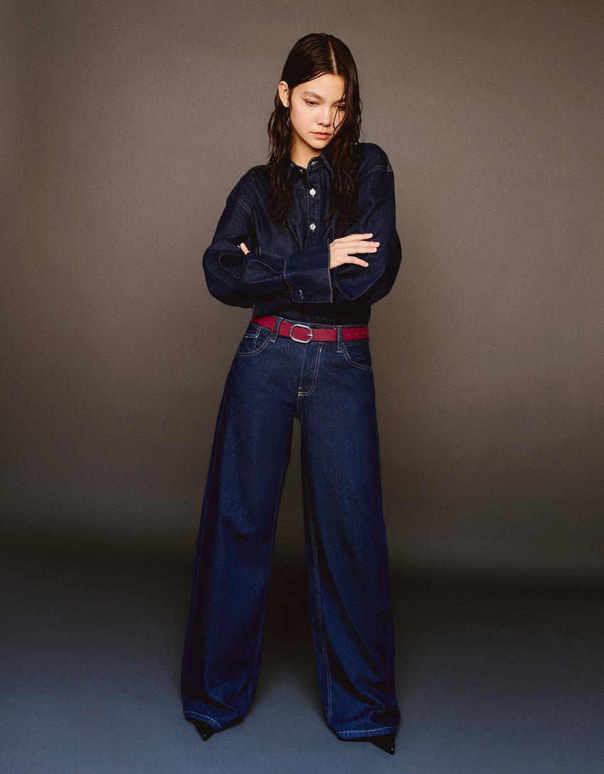 Wide-leg jeans product image