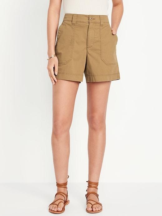 High-Waisted OGC Chino Shorts -- 5-inch inseam Product Image