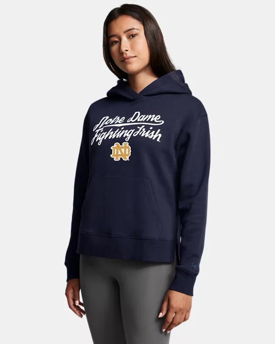 Women's UA Rival Fleece Collegiate Hoodie Product Image