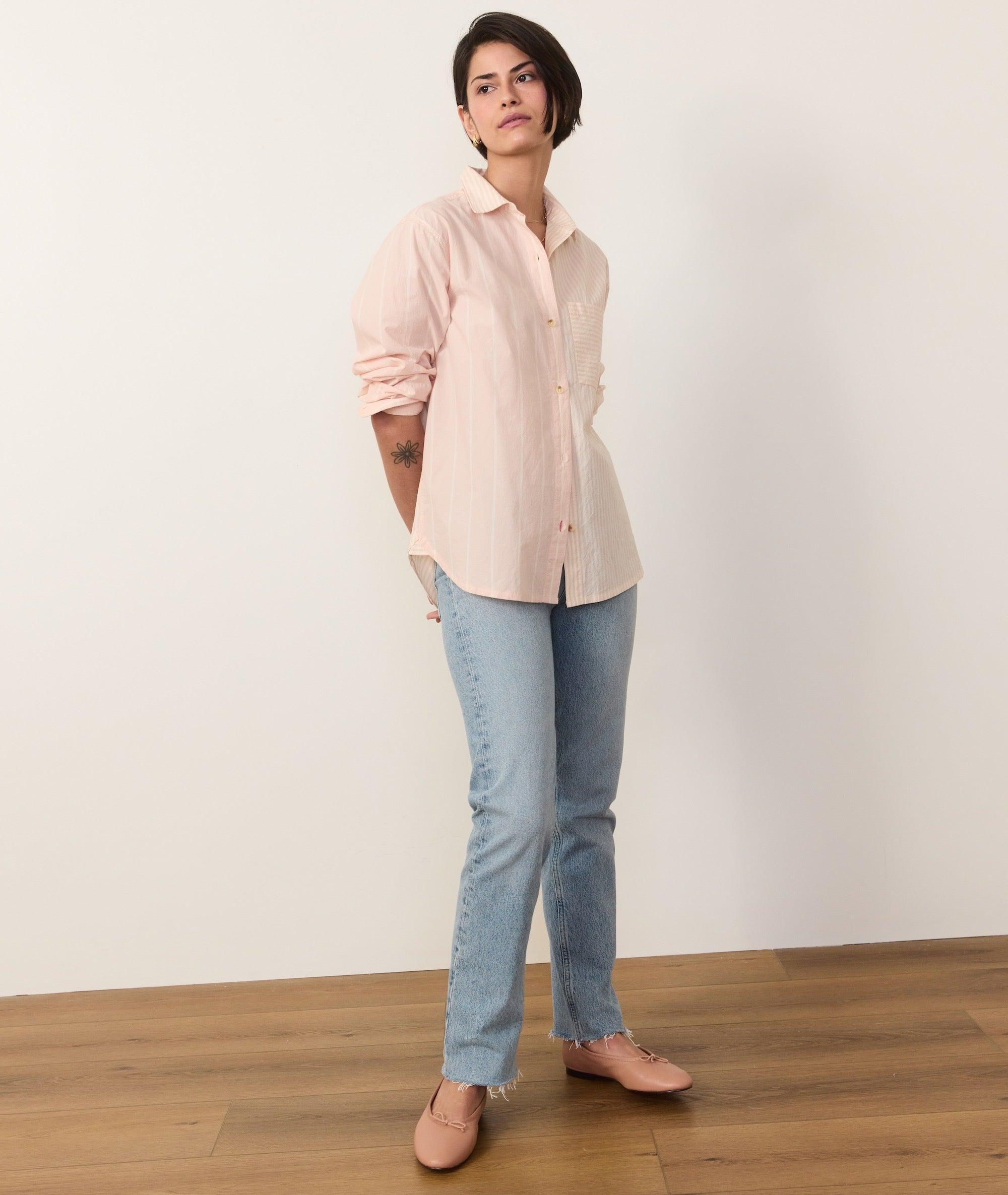 Jane Relaxed Shirt in Cali Poplin Product Image