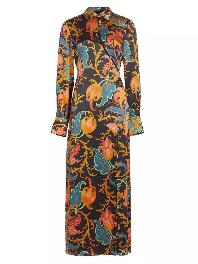 Artiste Floral Maxi Shirtdress Product Image