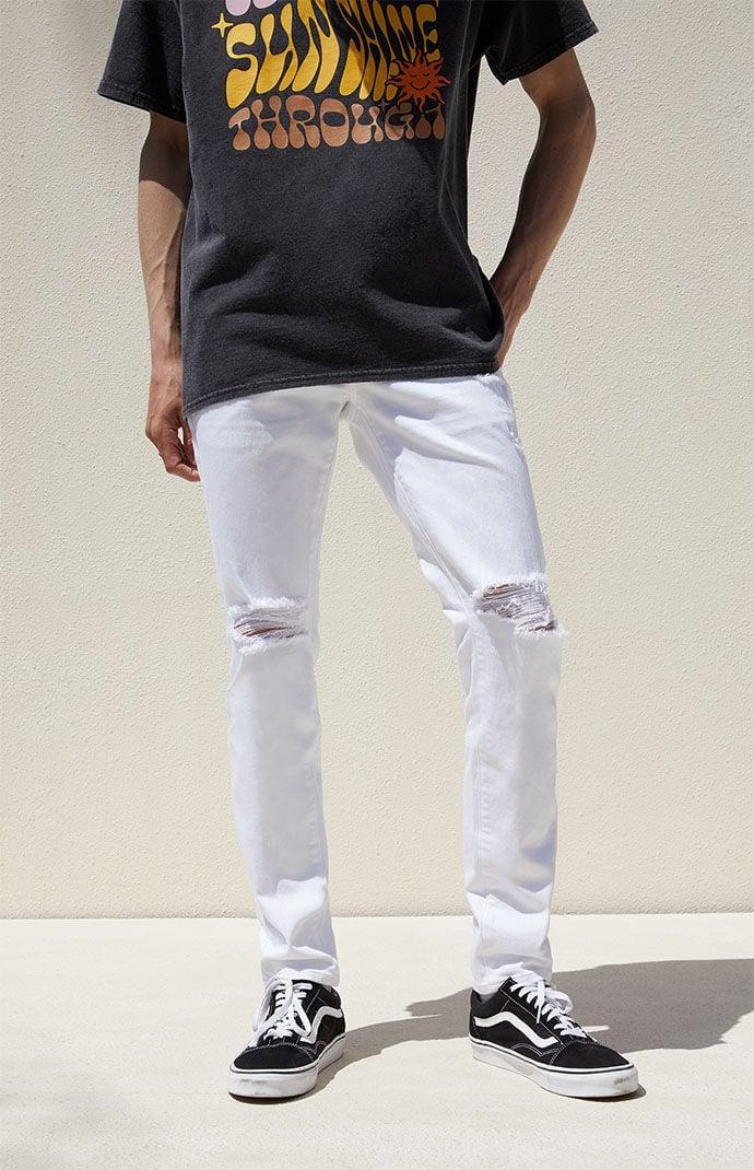 Men's Skinny High Stretch Jeans - 30W x 30L Product Image