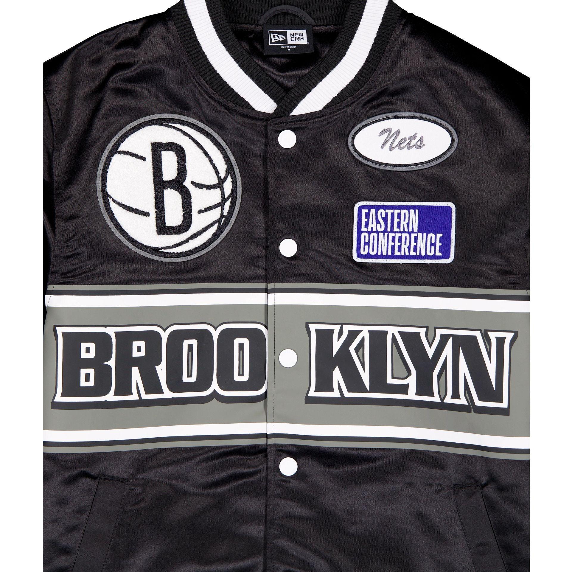 Brooklyn Nets 2024 Rally Drive Jacket Male Product Image