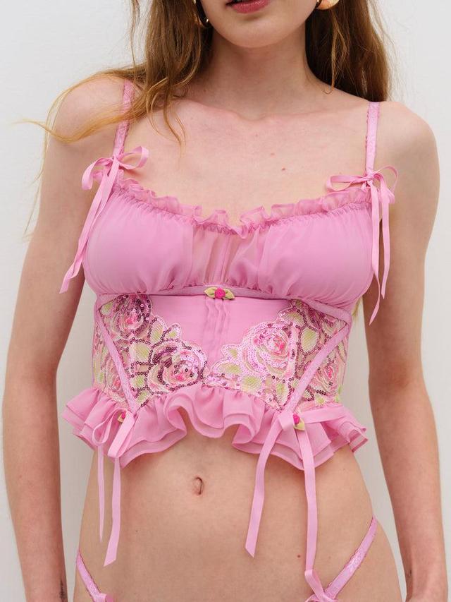 Doreen Bustier — Pink Product Image