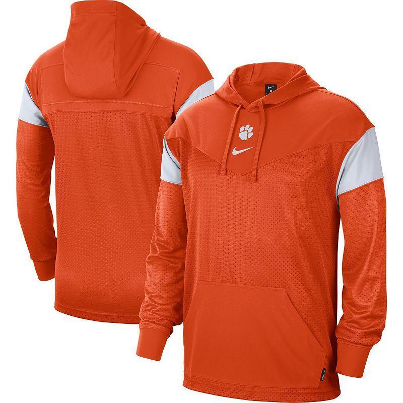 Mens Nike Clemson Tigers Sideline Jersey Pullover Hoodie Product Image