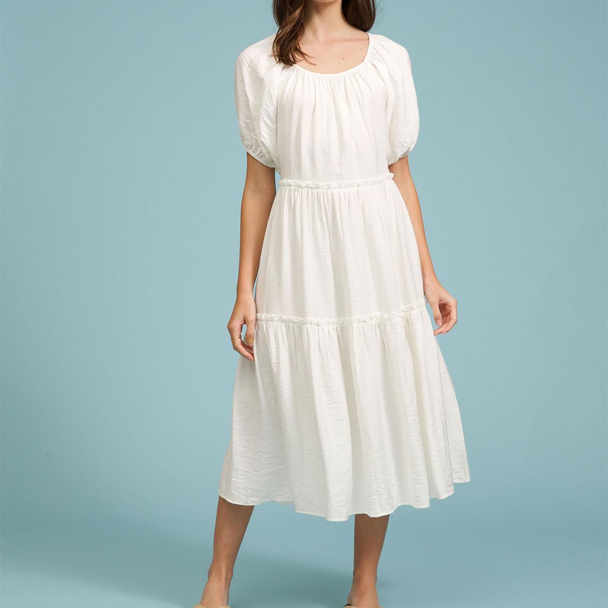 Lucy Paris Maddox Tiered Midi Dress product image