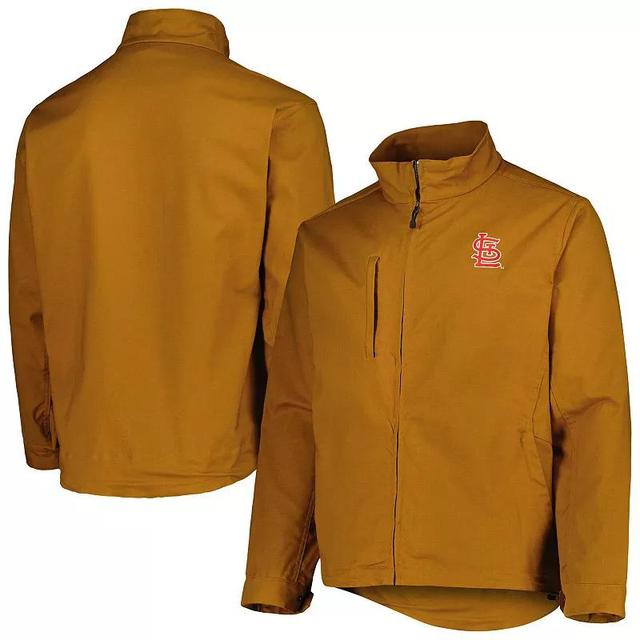 Mens Dunbrooke Tan St. Louis Cardinals Journey Tri-Blend Full-Zip Jacket Product Image