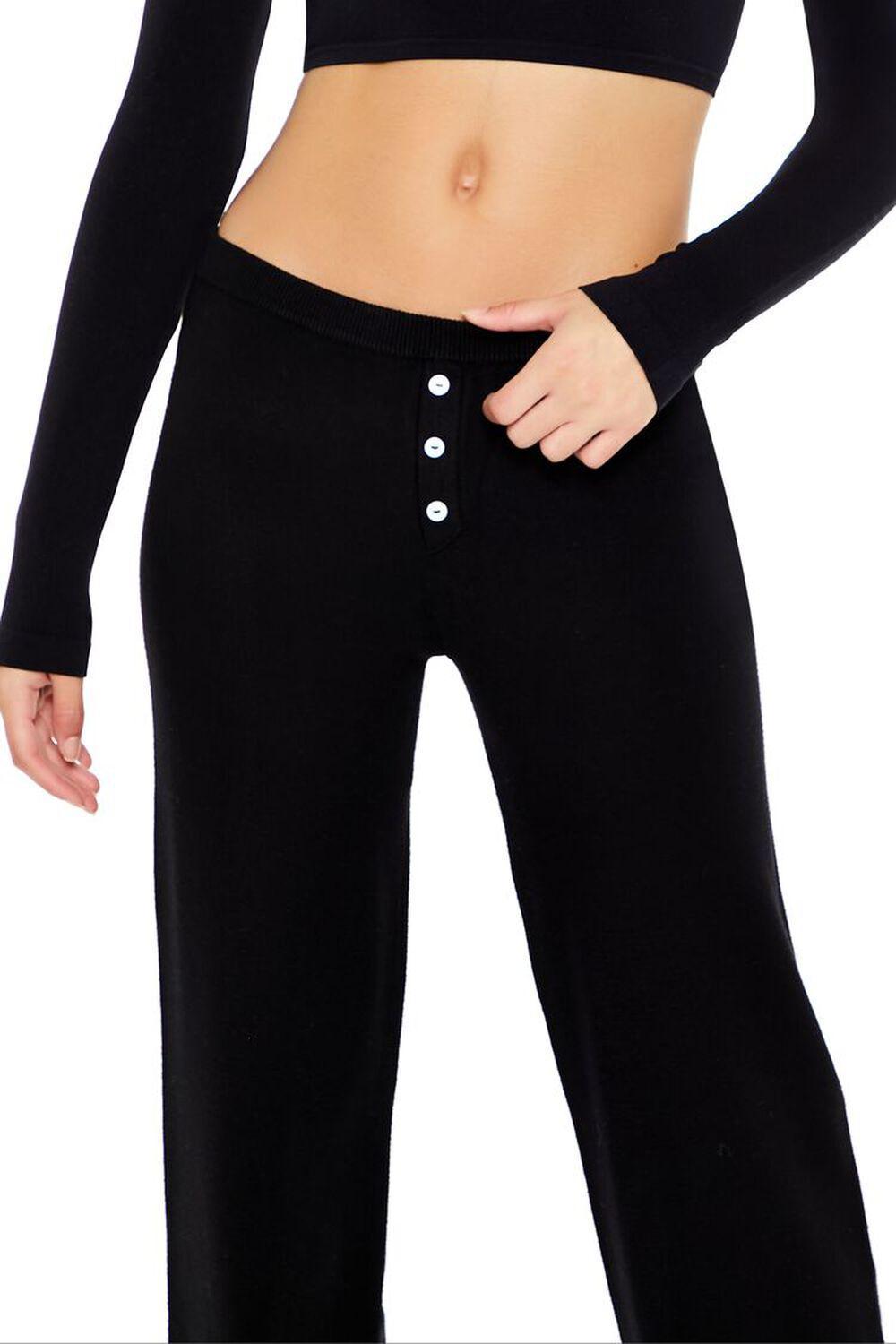 Sweater-Knit Straight-Leg Pants | Forever 21 Product Image