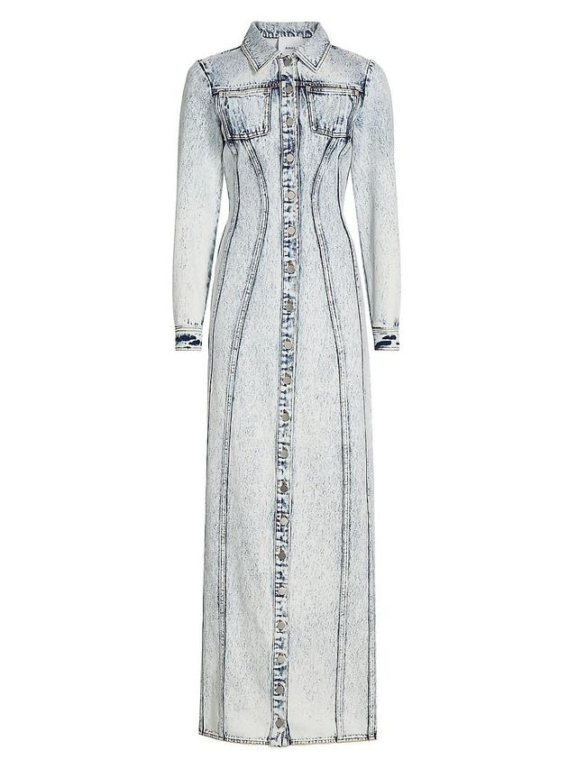 Womens Mercer Denim Maxi Shirtdress Product Image