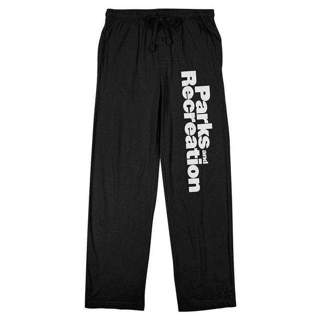 Mens Parks & Recreation Logo Sleep Pants Product Image