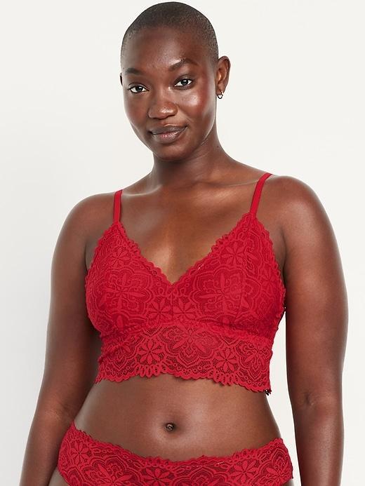 Lace Longline Bralette Product Image