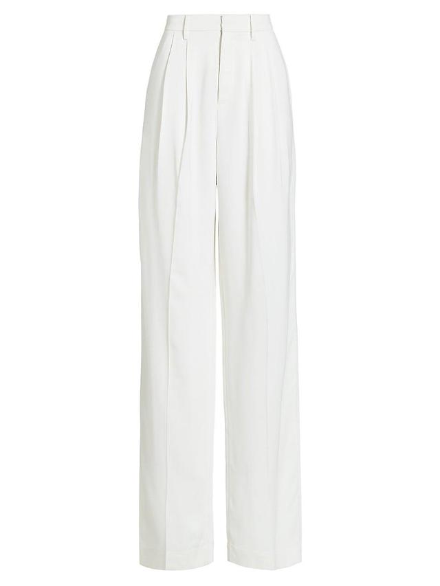 Womens High-Waisted Trousers Product Image