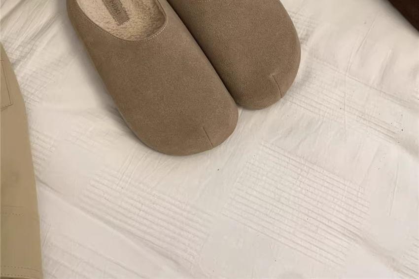 Fleece-Lined Mules Product Image