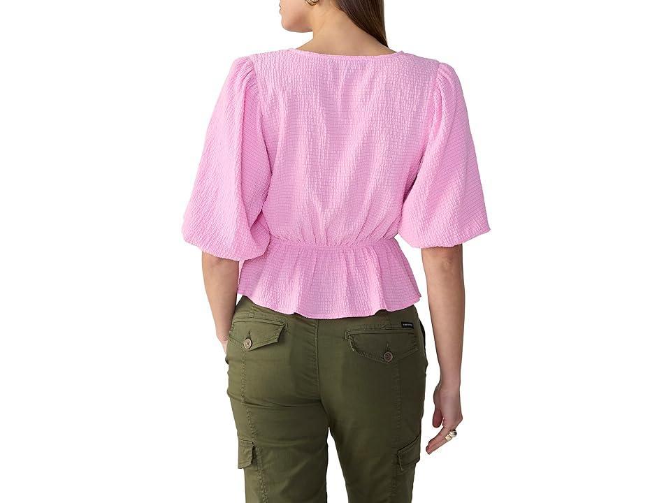 Sanctuary Textured Button Front Women's Clothing Product Image