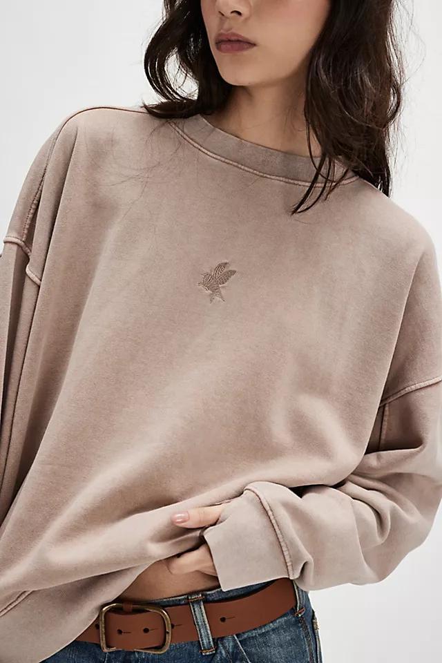 OneTeaspoon Sand Bower Bird Retro Pullover Product Image