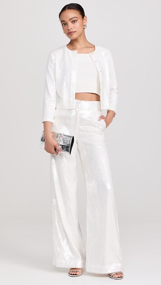 Theory High Waisted Trousers | Shopbop Product Image