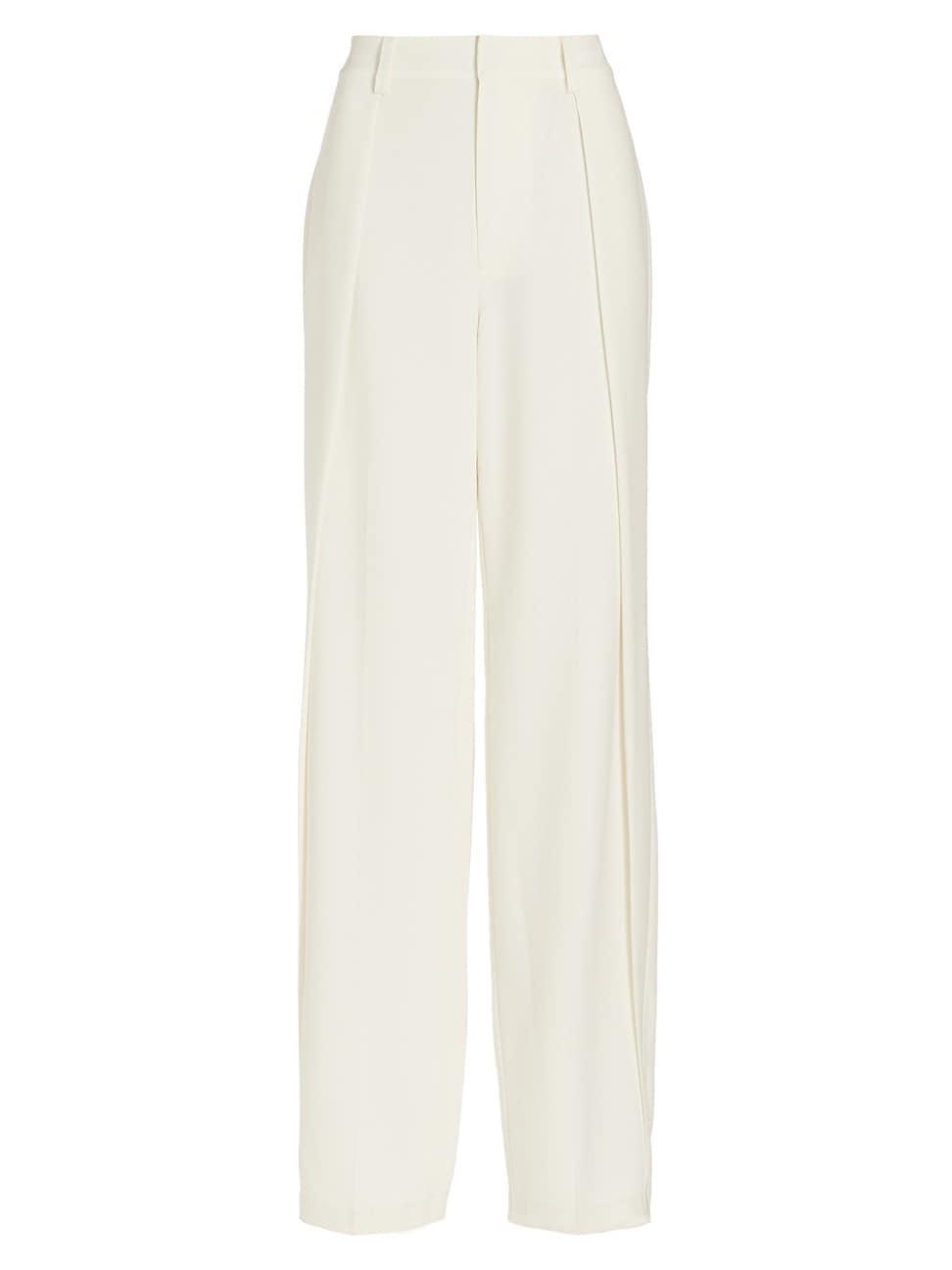 Womens Becca Pleated Wide-Leg Pants Product Image