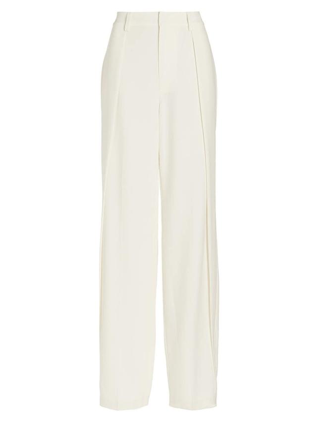 Womens Becca Pleated Wide-Leg Pants Product Image