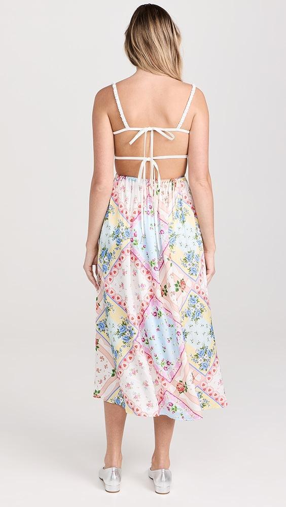 For Love & Lemons Cassandra Midi Dress | Shopbop Product Image