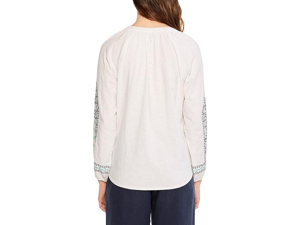 NIC+ZOE Embroidered Solstice Top Multi) Women's Clothing Product Image