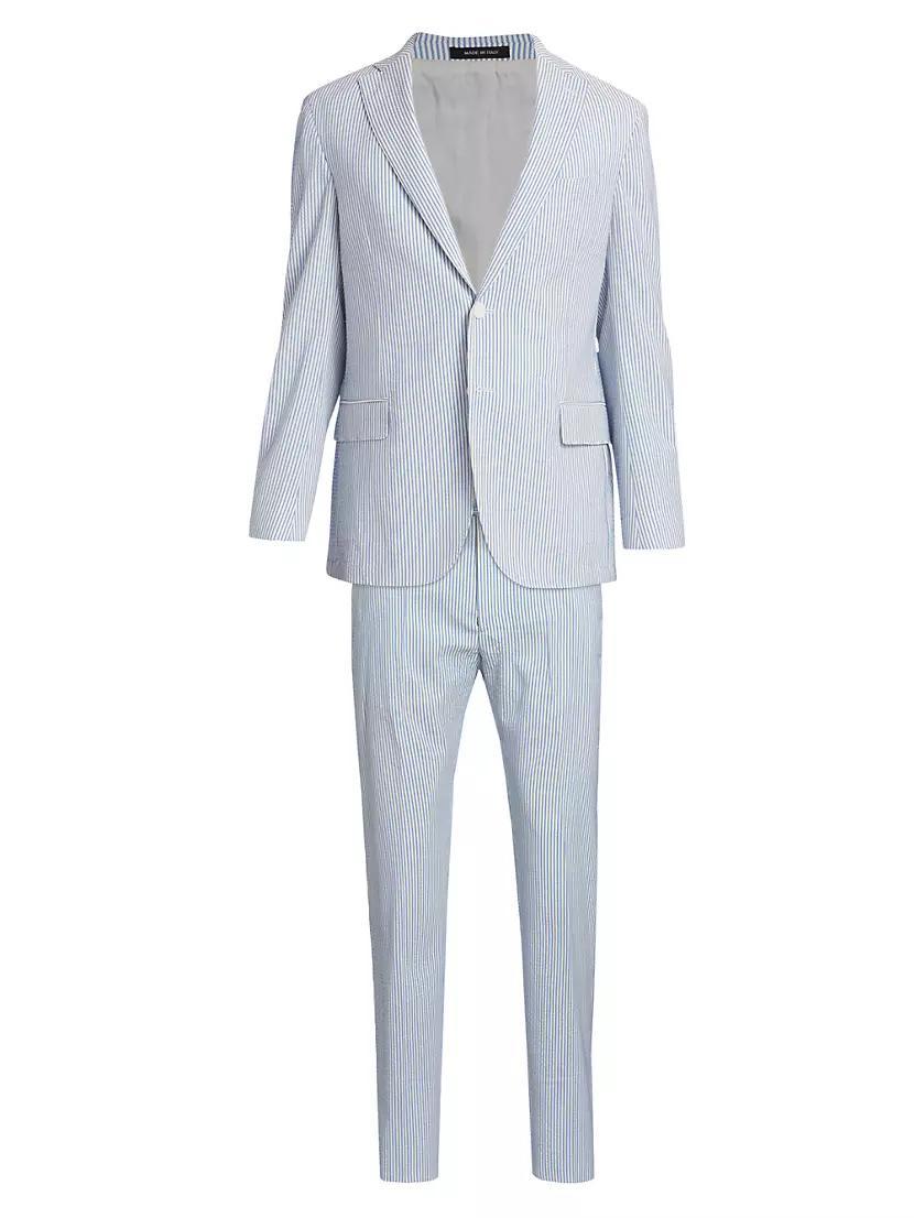 COLLECTION Seersucker Two-Piece Suit Product Image