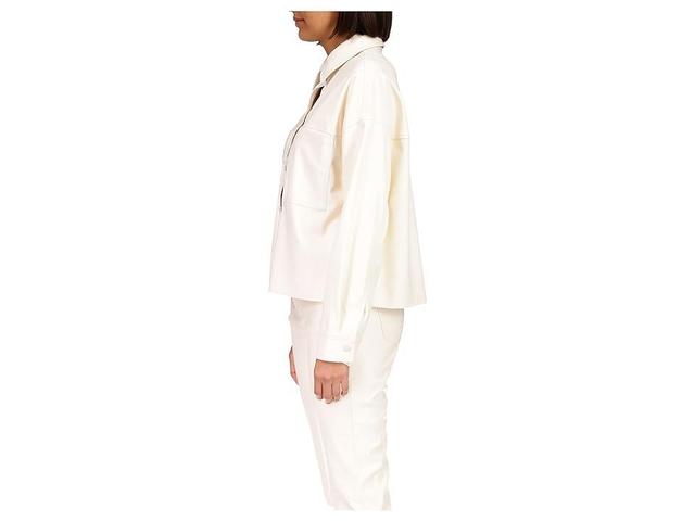 Sanctuary Lori Shacket (Sugar Cookie) Women's Clothing Product Image