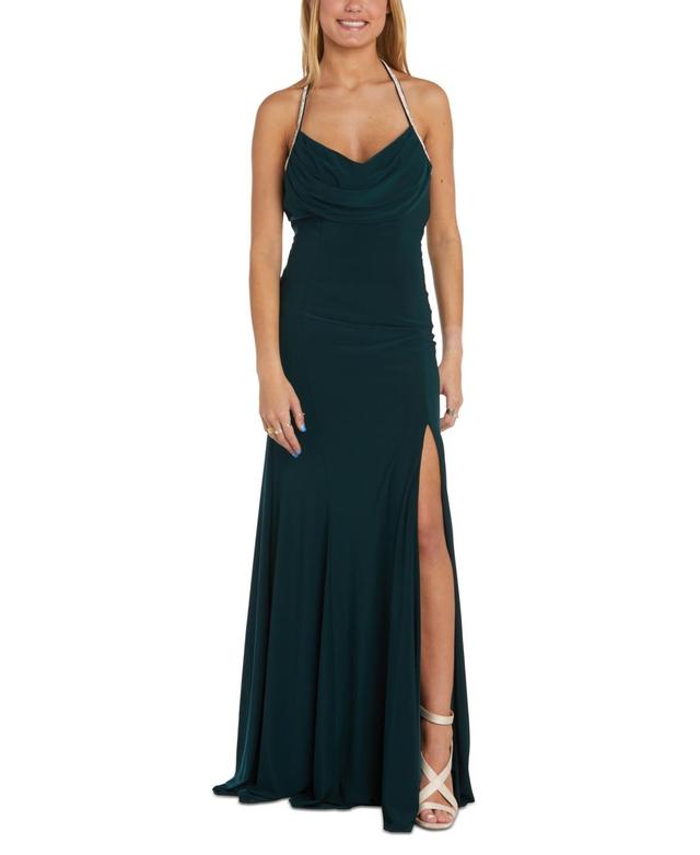 Morgan & Co. Drape Front Gown Product Image