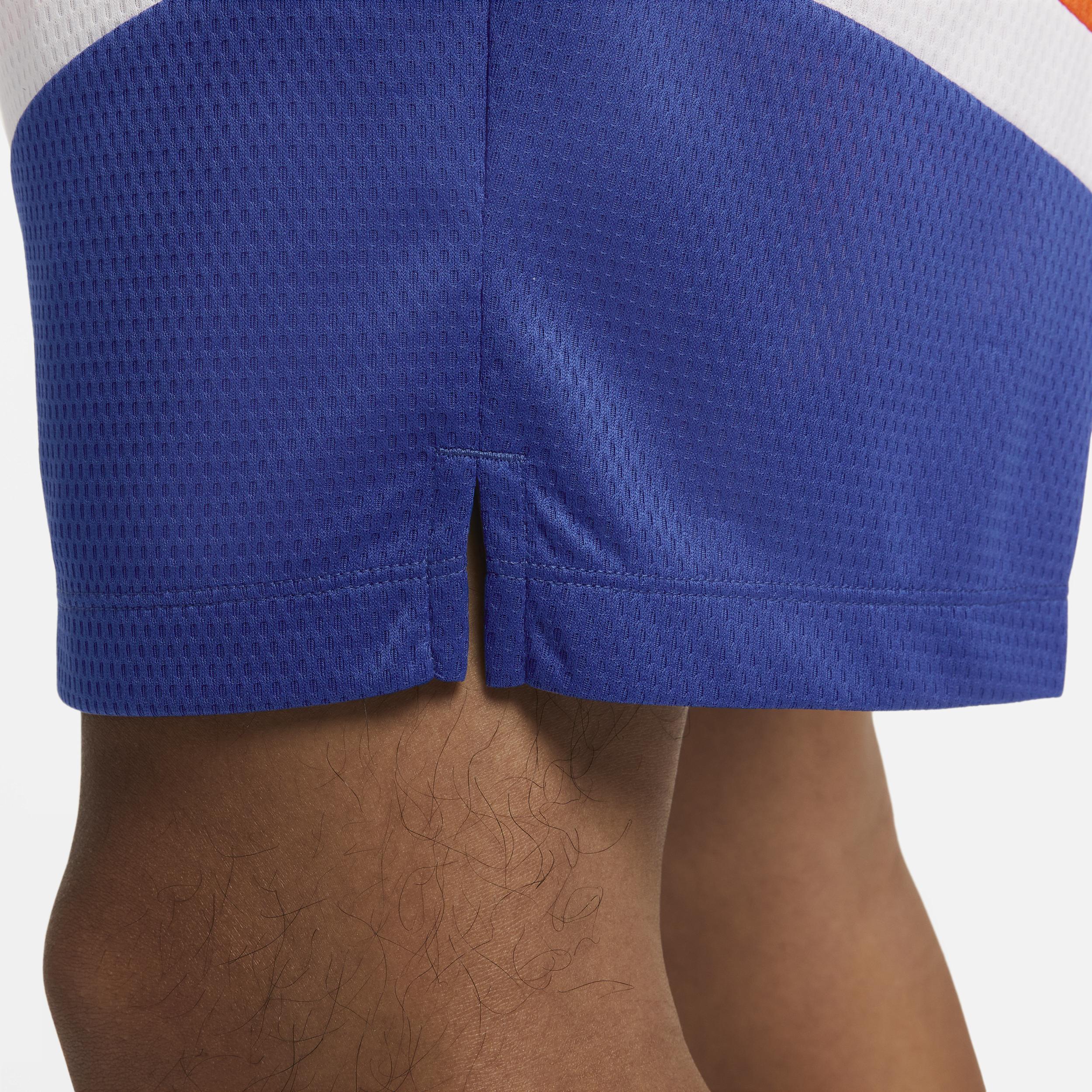 Men's Icon Dri-fit 8" Basketball Shorts In Orange Product Image