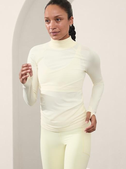 Momentum Seamless Mock Neck Top Product Image