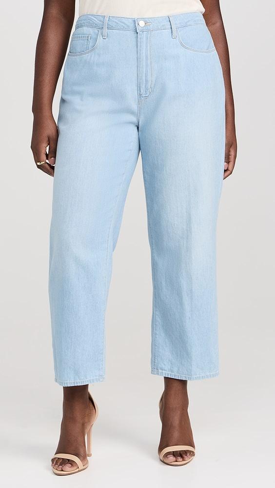 L'AGENCE June Crop Stovepipe Jeans | Shopbop Product Image