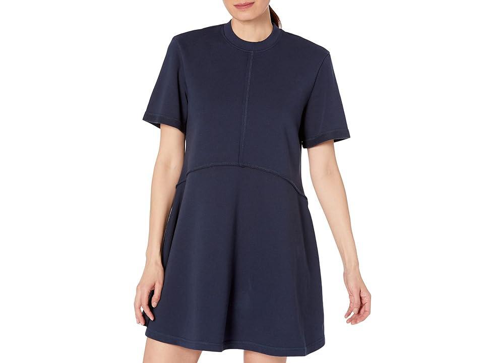 Sweaty Betty Revive T-Shirt Dress Blue) Women's Clothing Product Image