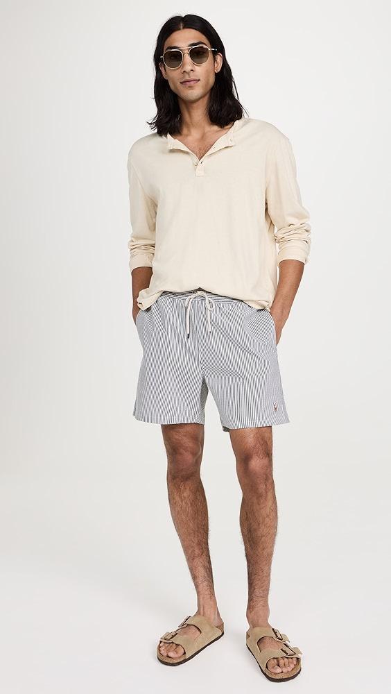 Polo Ralph Lauren Traveler Seersucker Swim Trunks | Shopbop Product Image