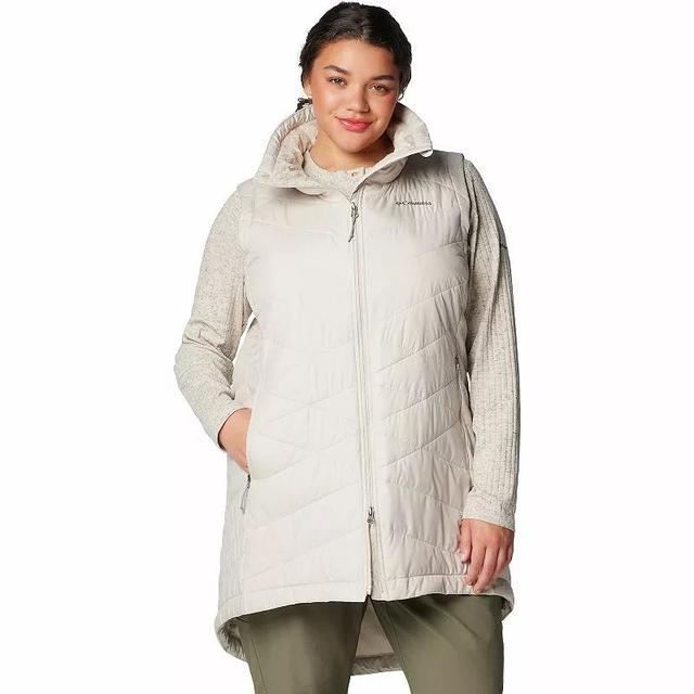 Plus Size Columbia Heavenly II Long Vest, Womens Product Image