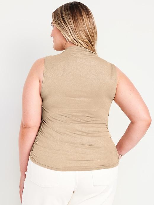 Ruched Shine Top Product Image