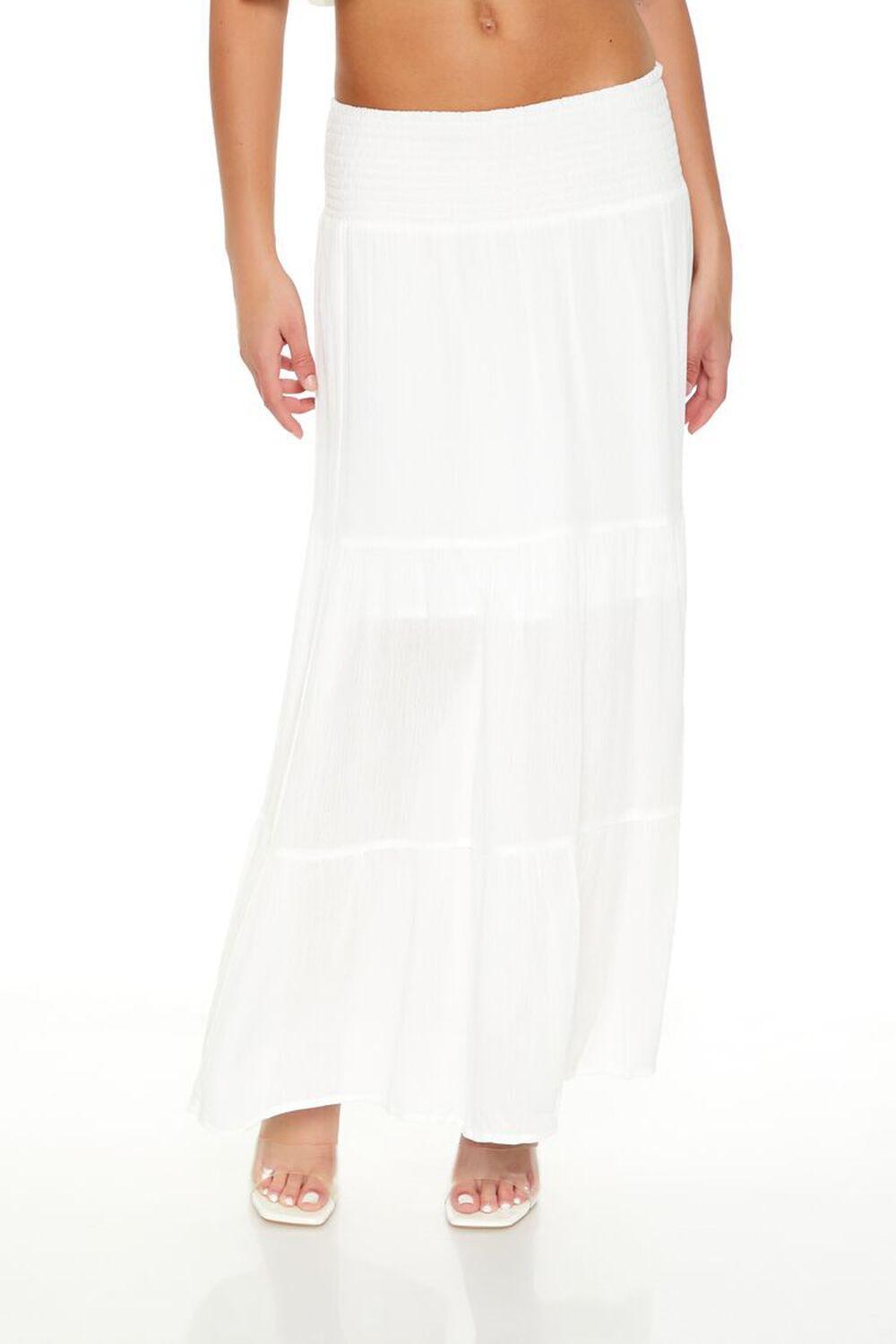 Flounce Crop Top & Maxi Skirt Set | Forever 21 Product Image