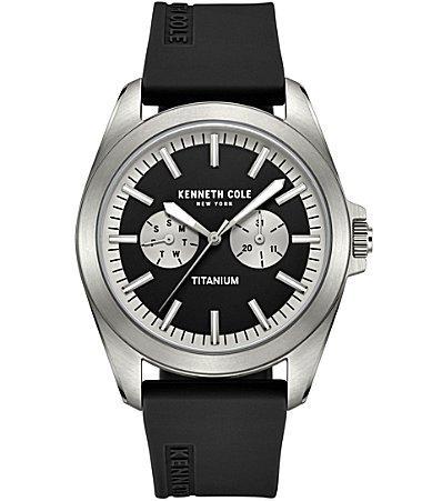 Kenneth Cole Classic Silicone Strap Watch, 42mm Product Image