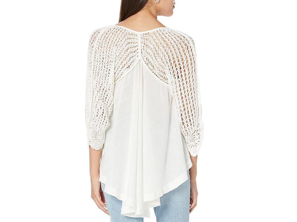 Free People Castaway Top (Ivory) Women's Clothing Product Image