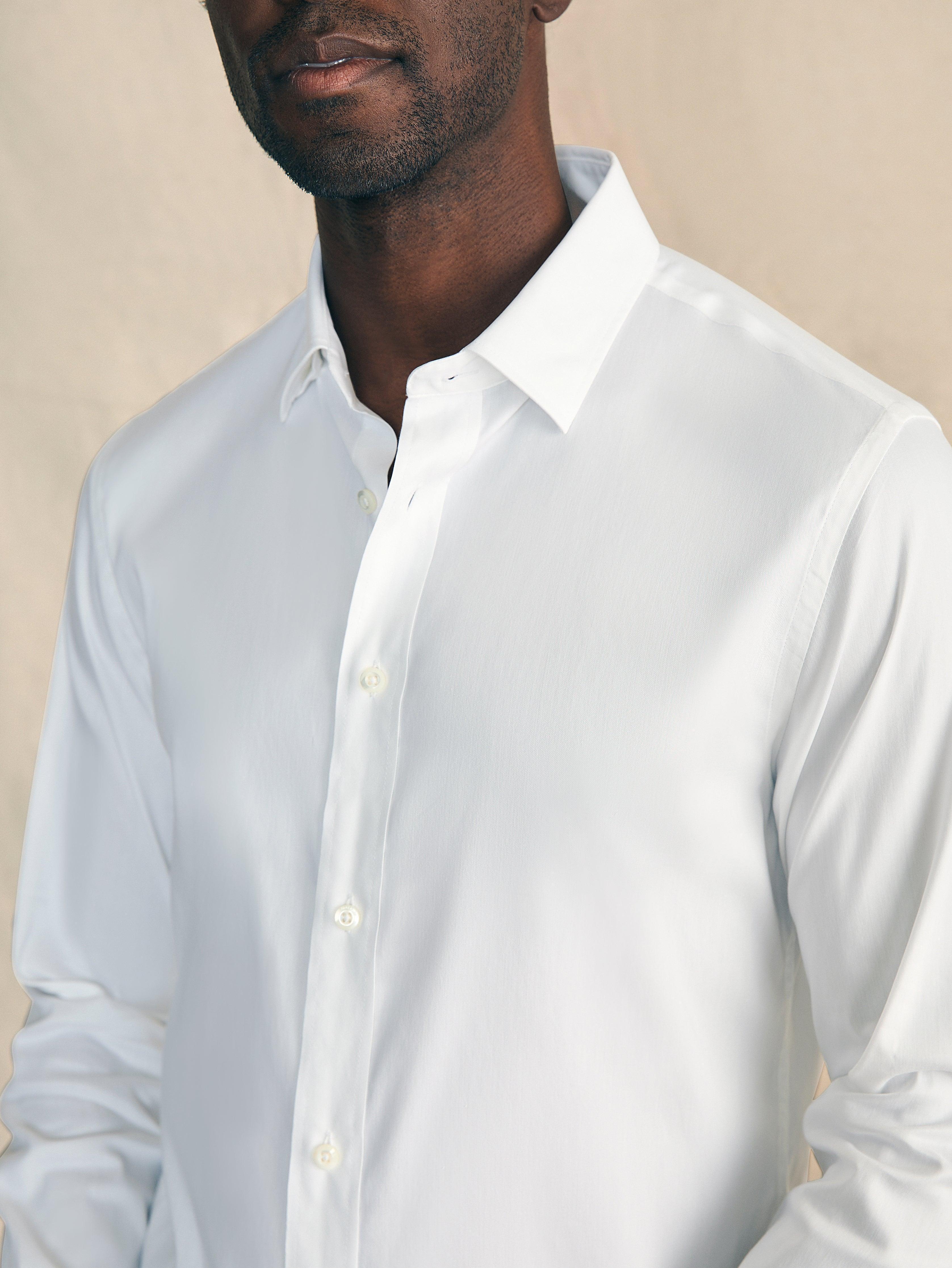 Movement™ Dress Shirt - Cloud White Male Product Image