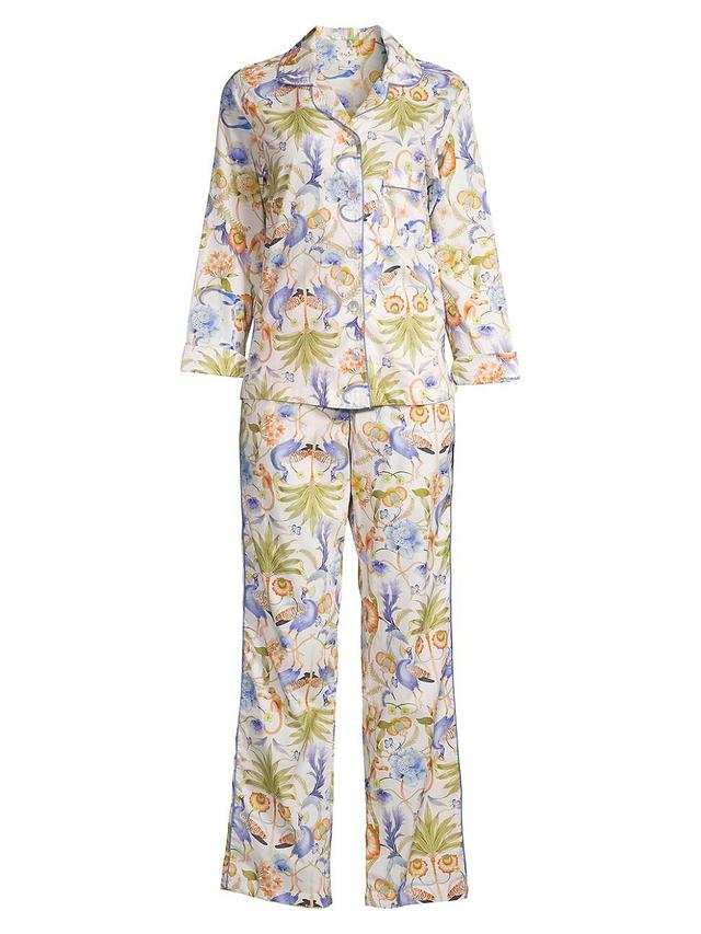 Womens Blissful Journey Emma Two-Piece Pajama Set Product Image