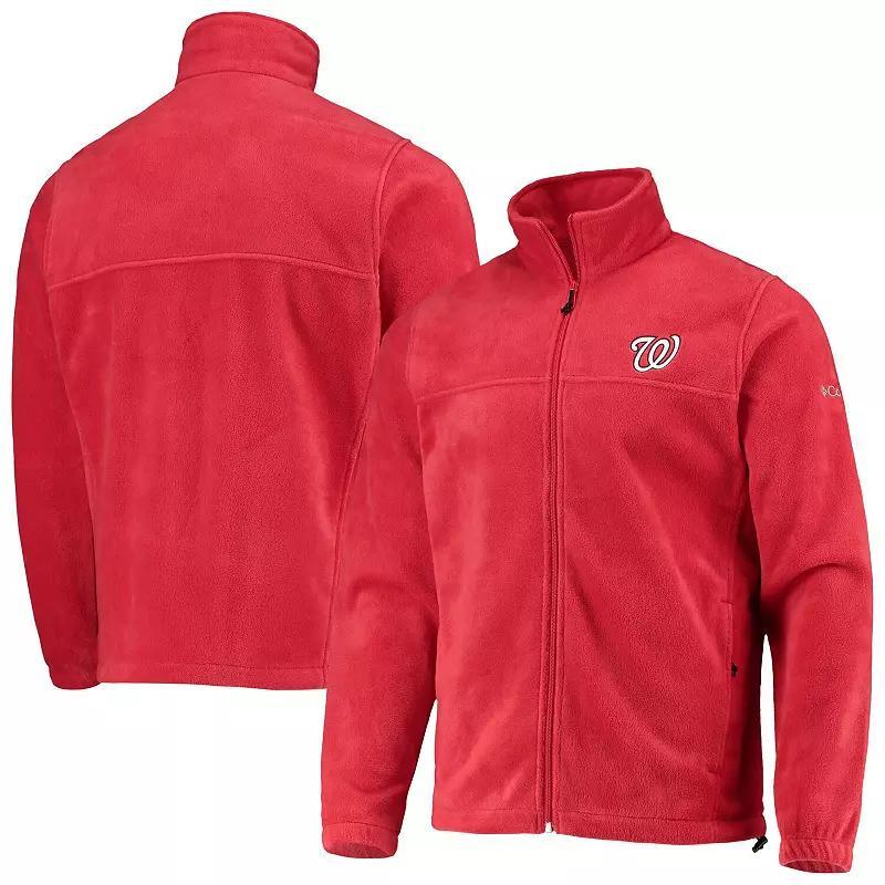 Mens Columbia Washington Nationals Full-Zip Flanker Jacket Product Image