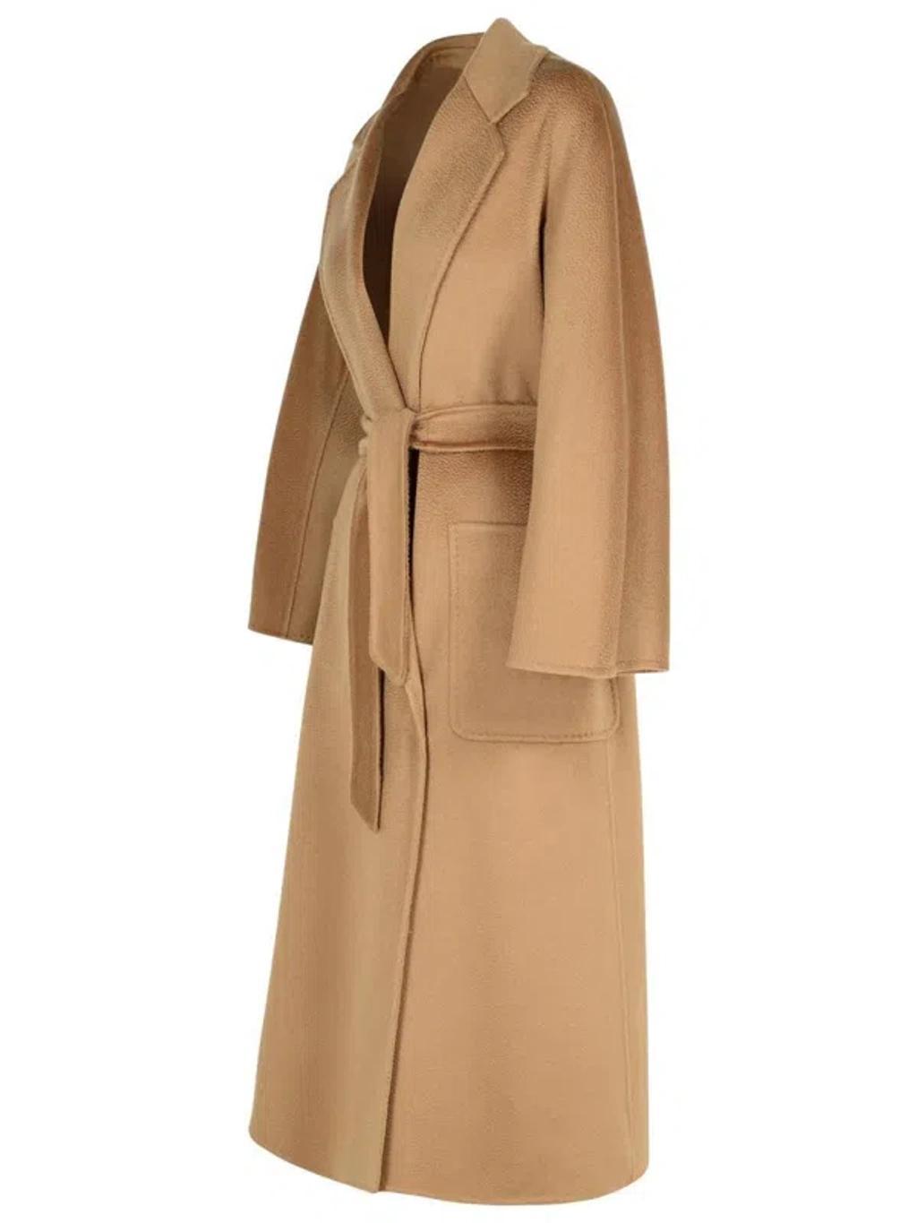 MAX MARA Ludmilla Belted Coat In Brown Product Image